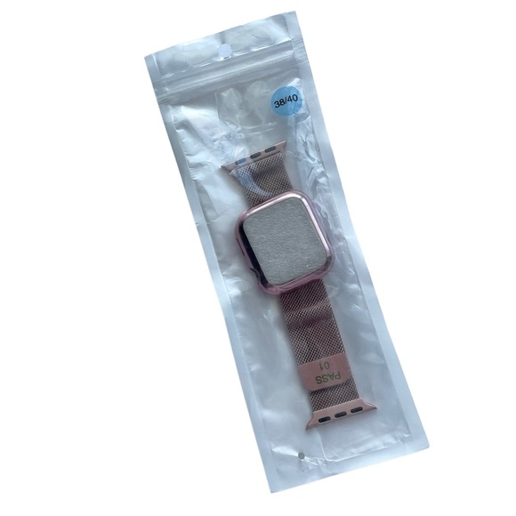 Rose Gold Milanese Loop Band Apple Watch 38/40/41mm NEW - Picture 8 of 8